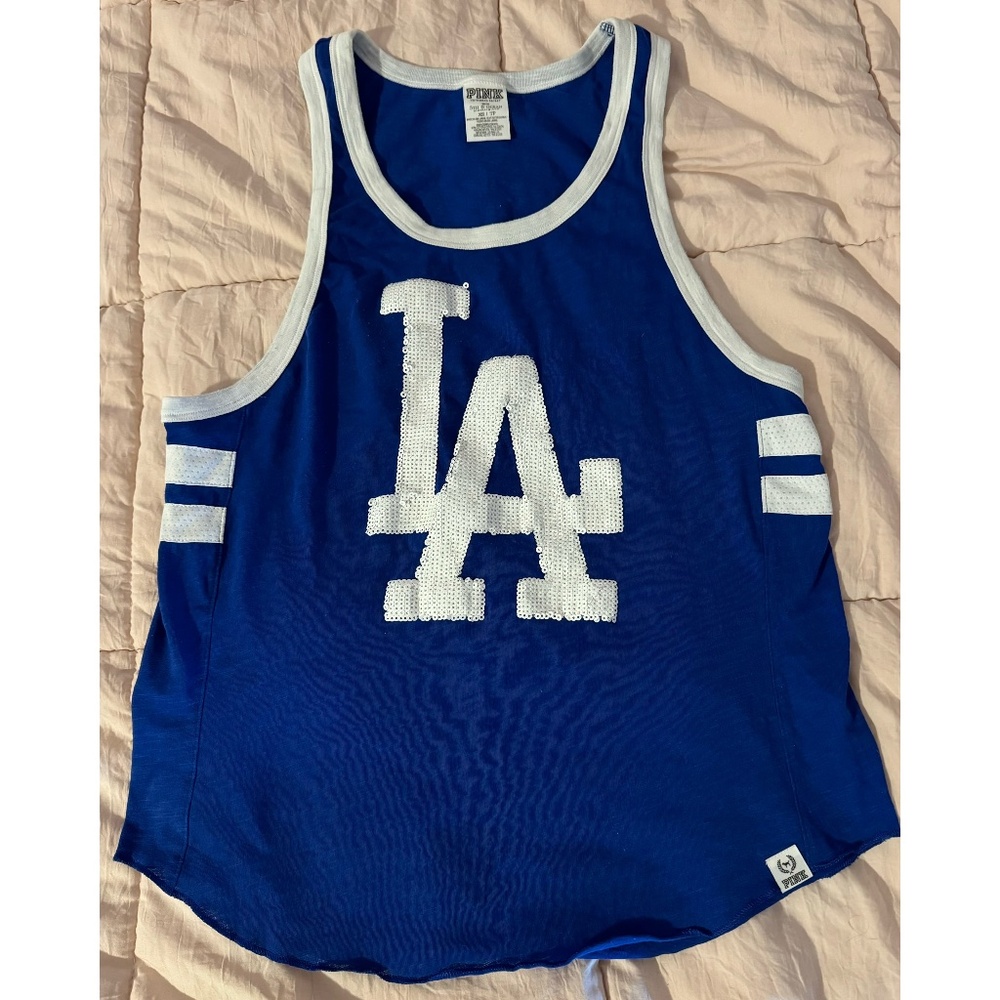 Victoria's Secret PINK Los Angeles Dodgers tank top - XS